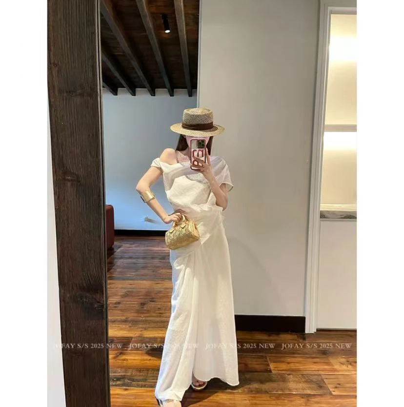 【现货】【CHASINGLIGHT】|神秘腔调|设计感不规则两件套 TZ0317