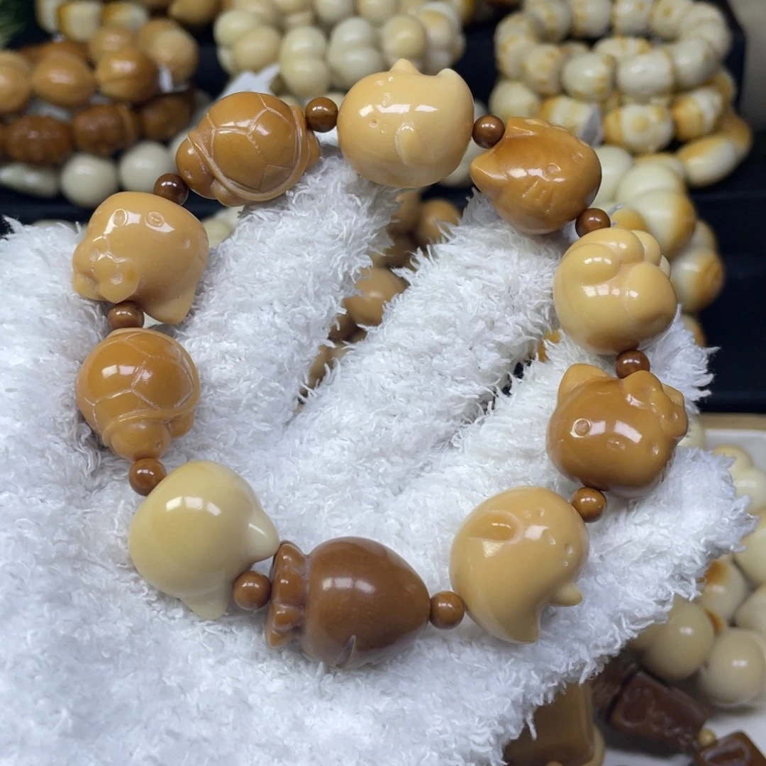 菩提根/象牙果吊坠10.25.39微瑕混搭