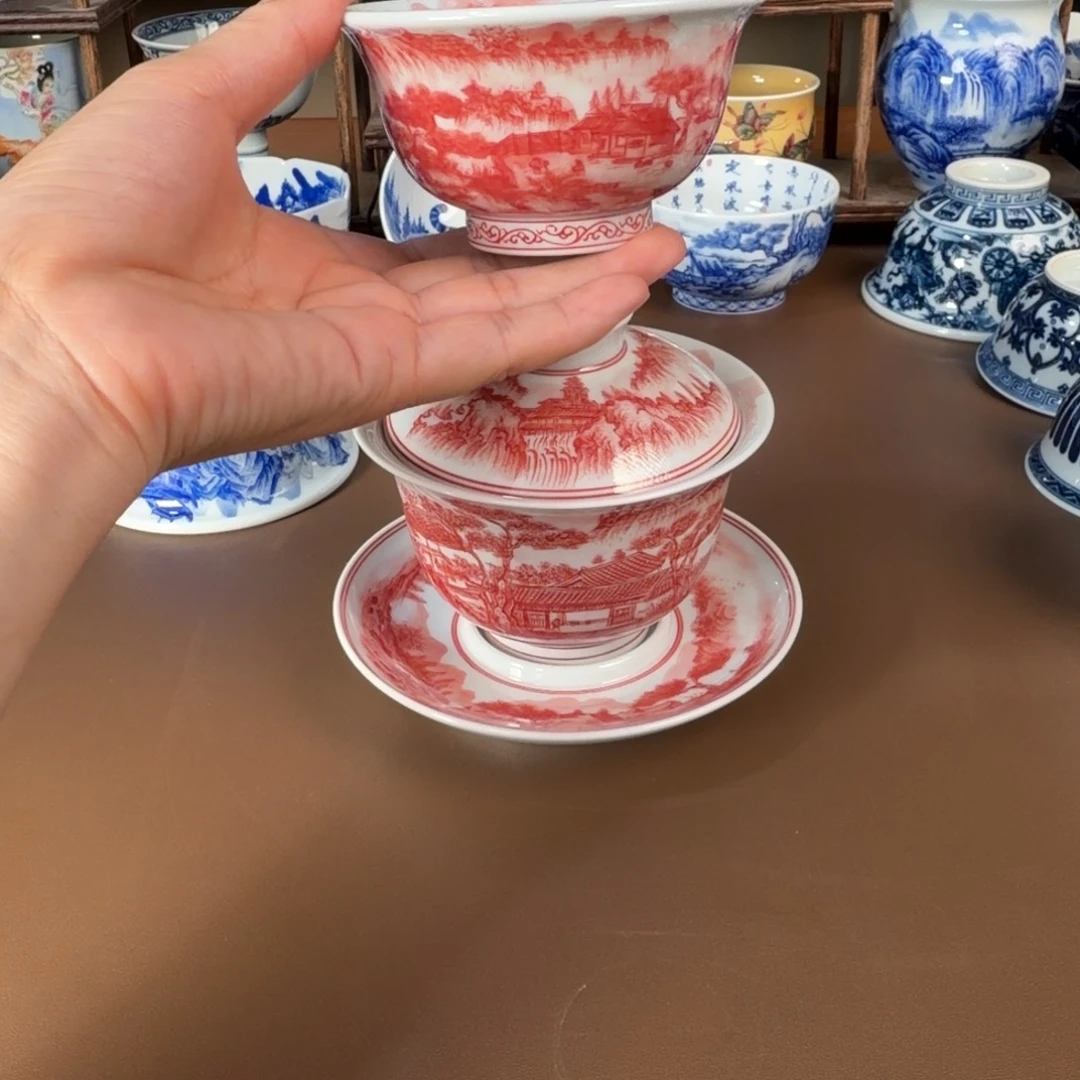 景德镇陶瓷手工手绘