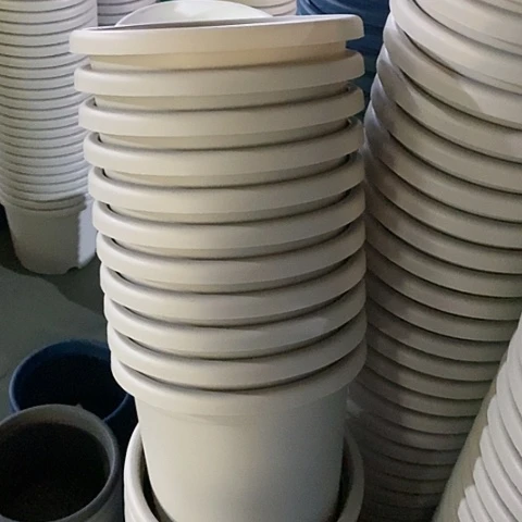 树脂微瑕3号10个无托灰白