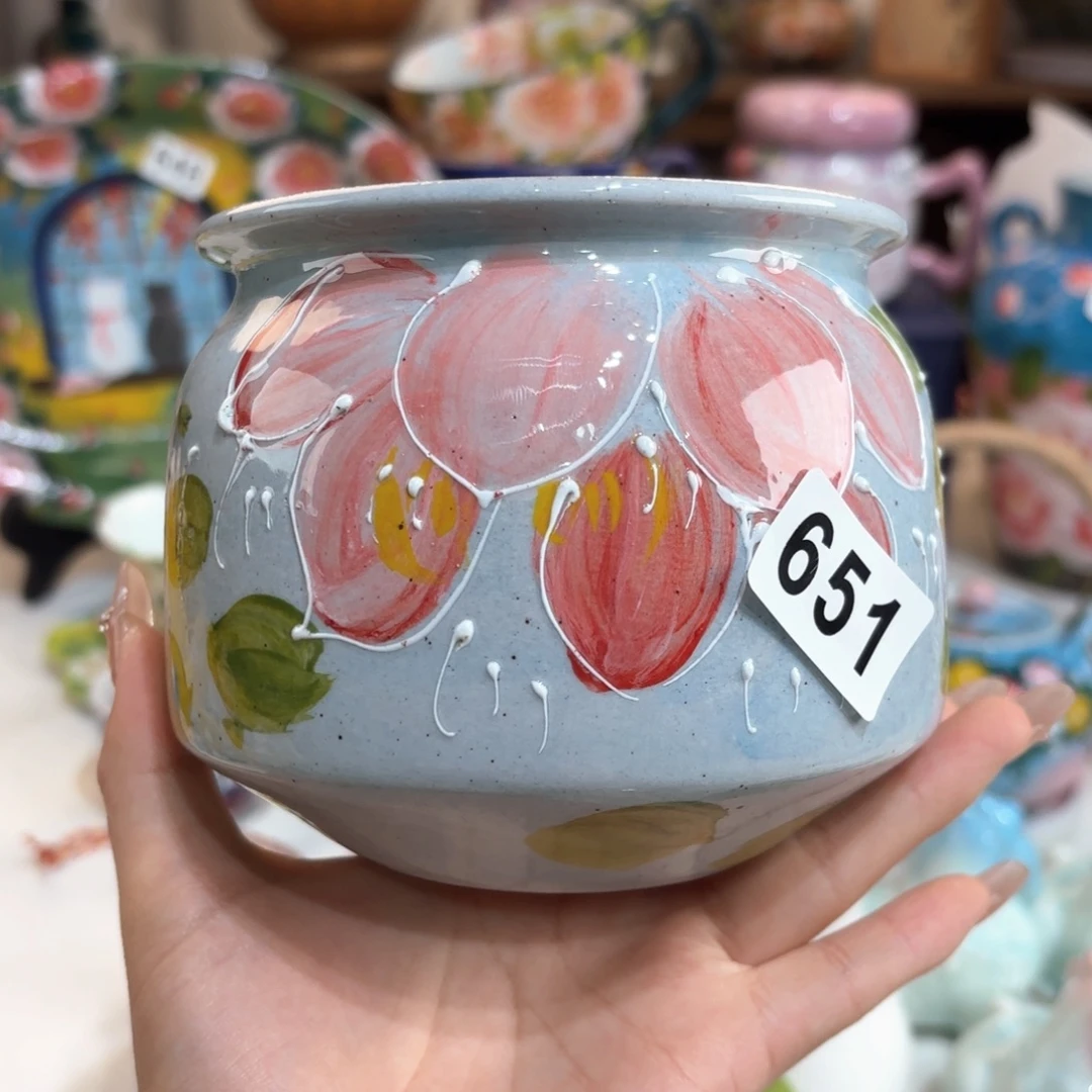 ˆ***麦景德镇手绘高温釉下彩陶瓷茶具