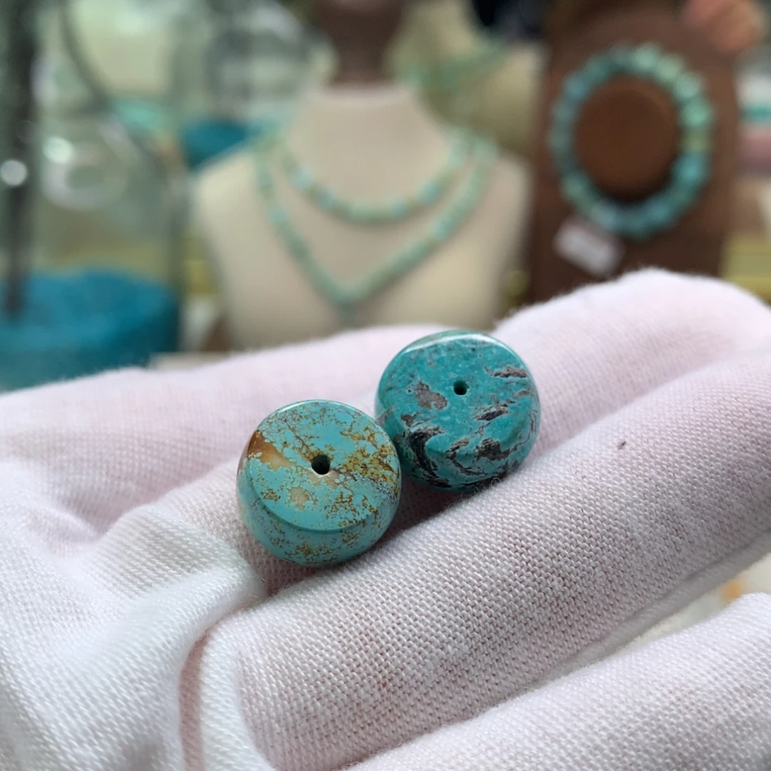 绿松石未镶嵌配饰