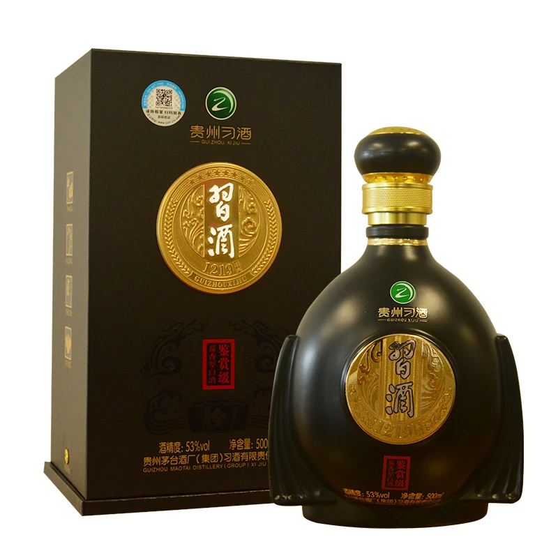 贵州习酒1219淳典鉴赏级53度500ml 酱香型白酒