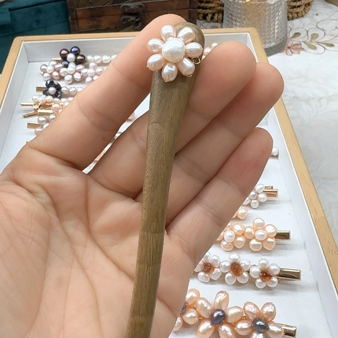 四***…未镶嵌淡水珍珠发饰