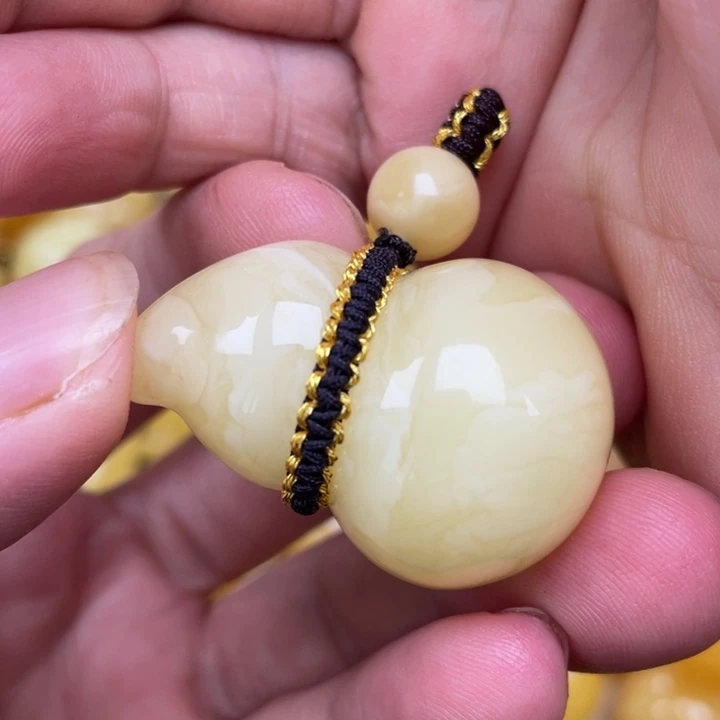 裸石蜜蜡未镶嵌蜜蜡葫芦