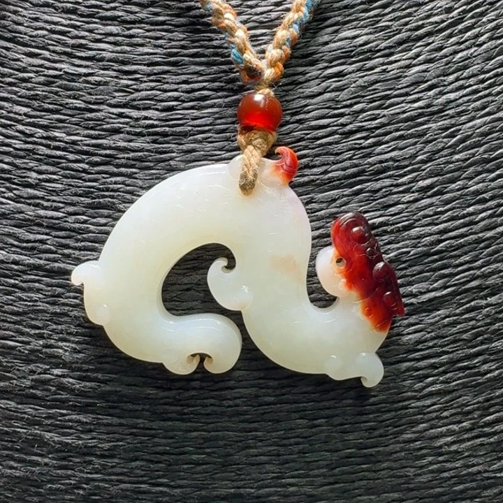 和田玉（糖玉）挂件未镶嵌