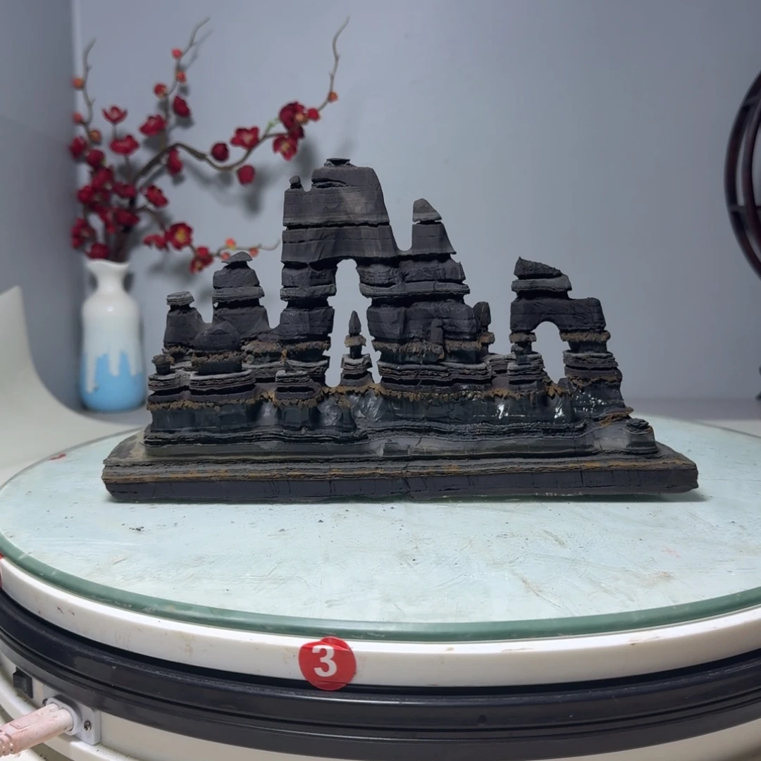 用***7石材灵璧石精品摆件