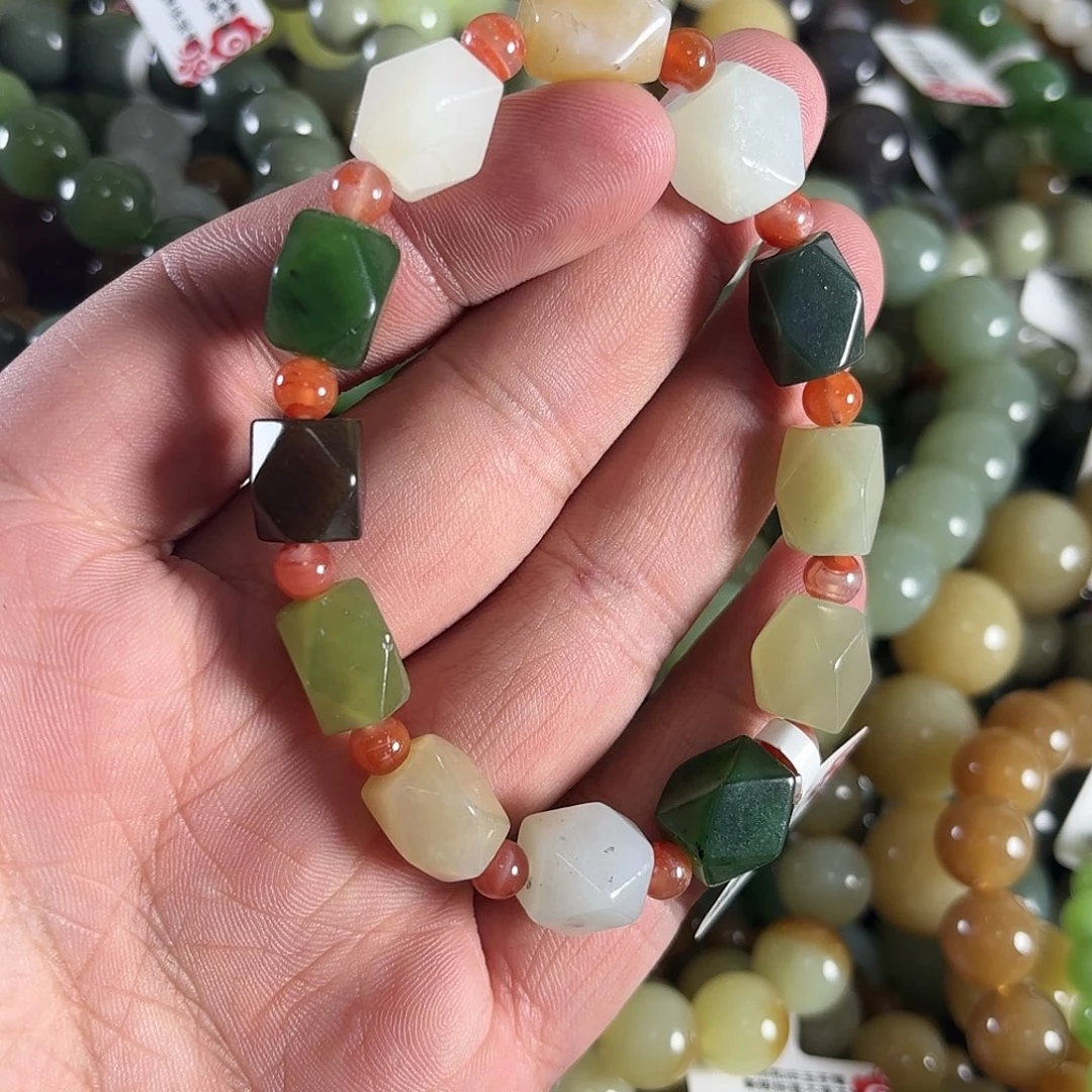 和田玉手链未镶嵌W152