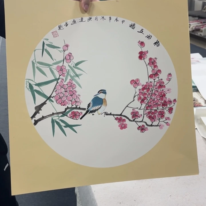 国画绘画手绘作品