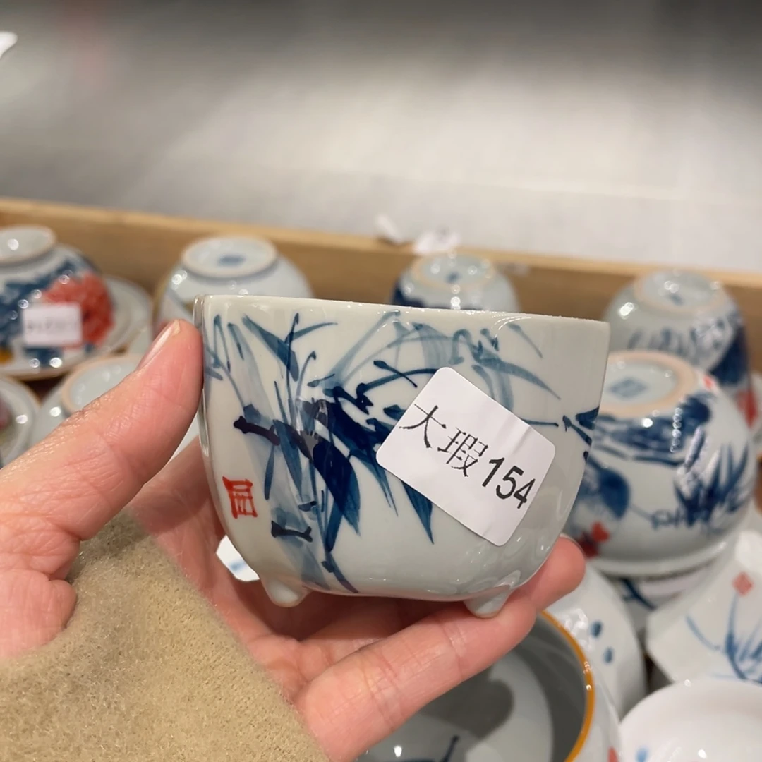 有下釉下彩纯手绘