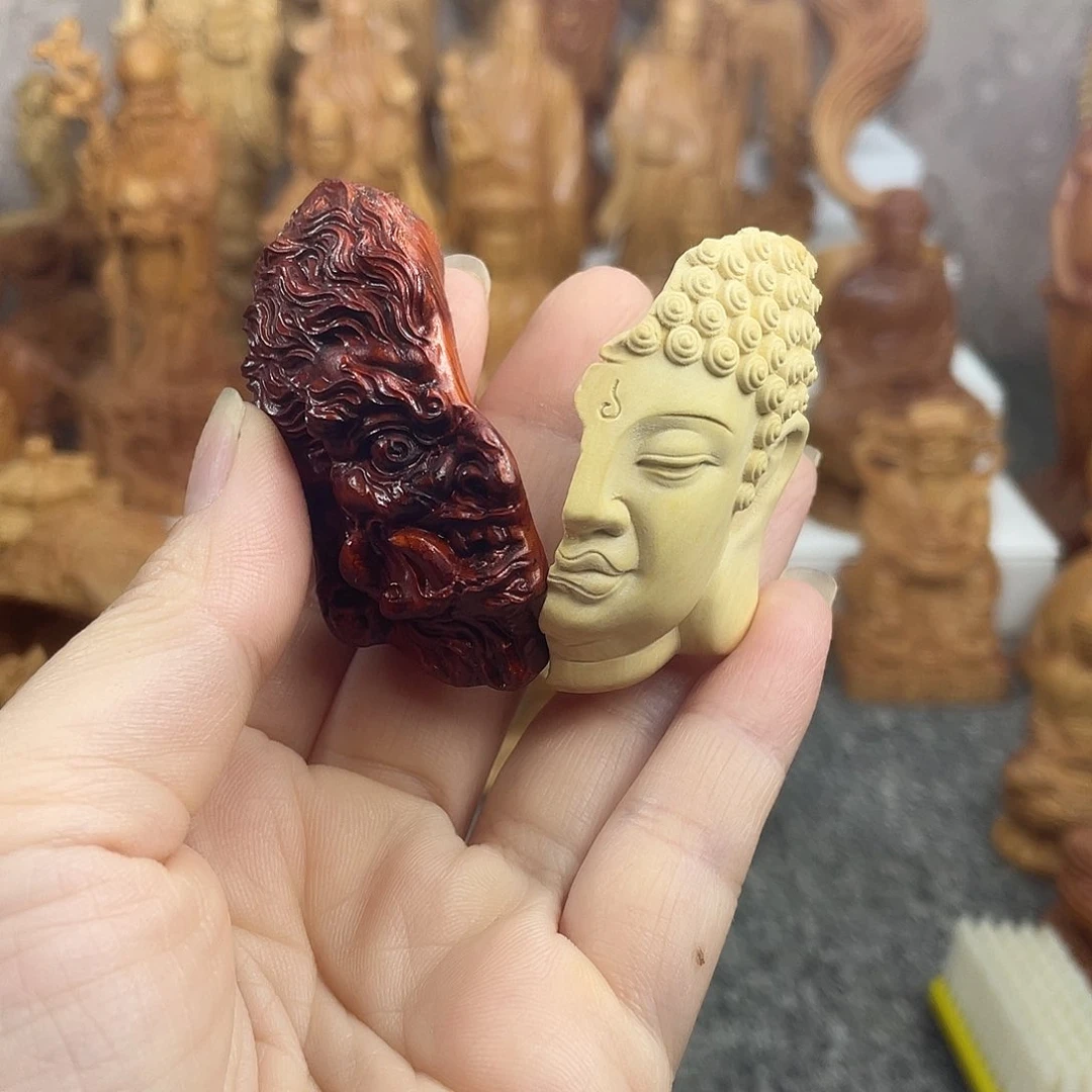 柏木崖柏摆件手把件