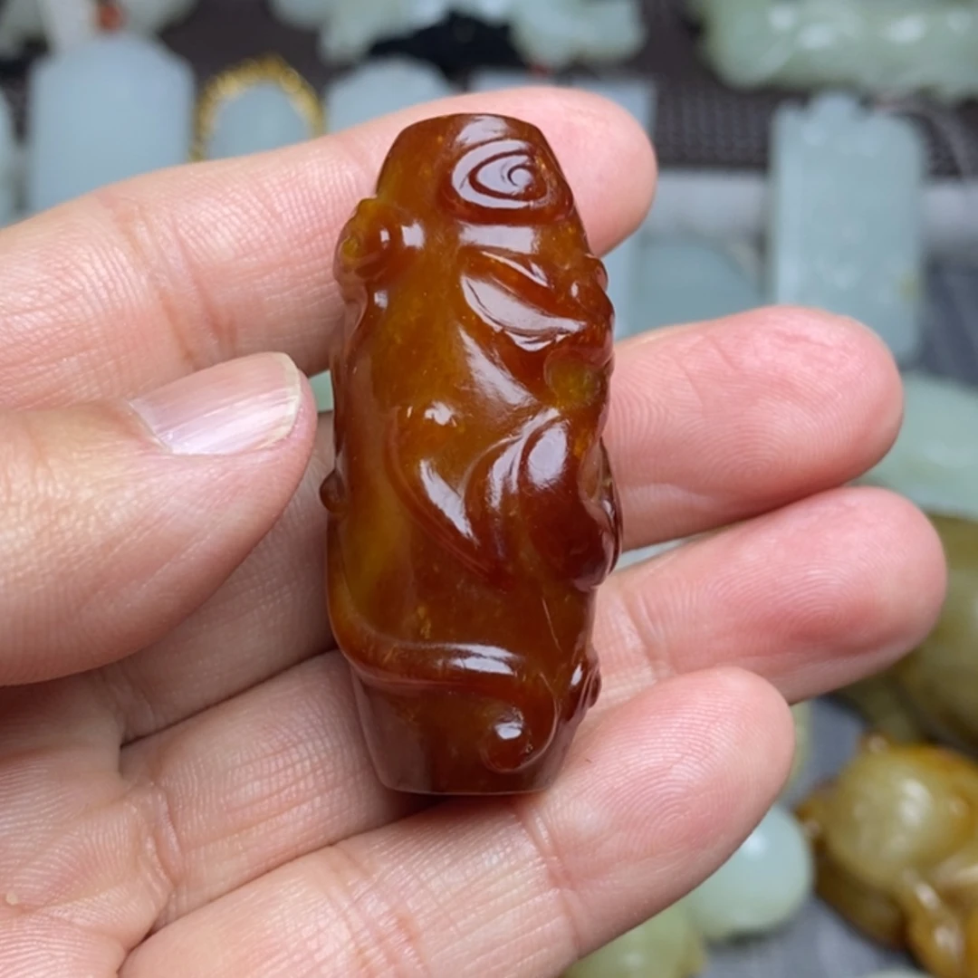 【闪购商品】和田玉（糖玉）颈饰未镶嵌小*宗