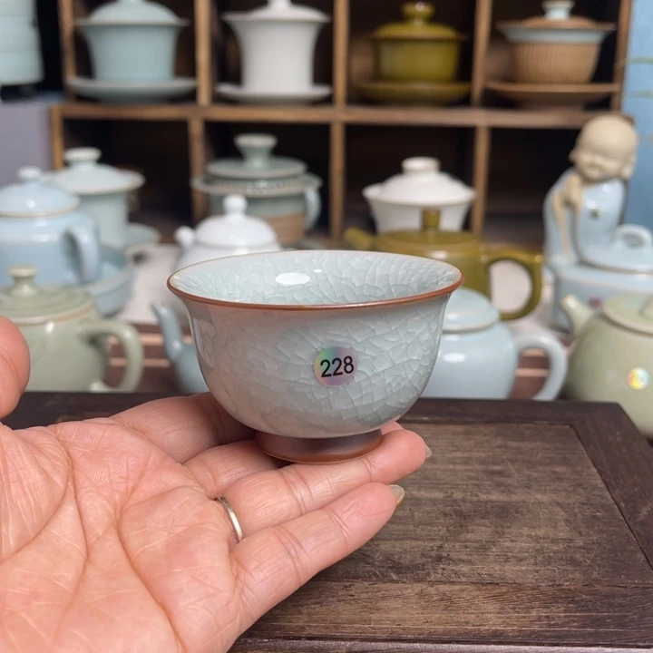 汝州原矿原釉一级杯60毫升228