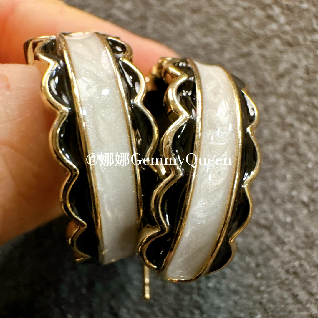 铜合金珐琅耳饰 娜娜GemmyQueen耳环GQ10021