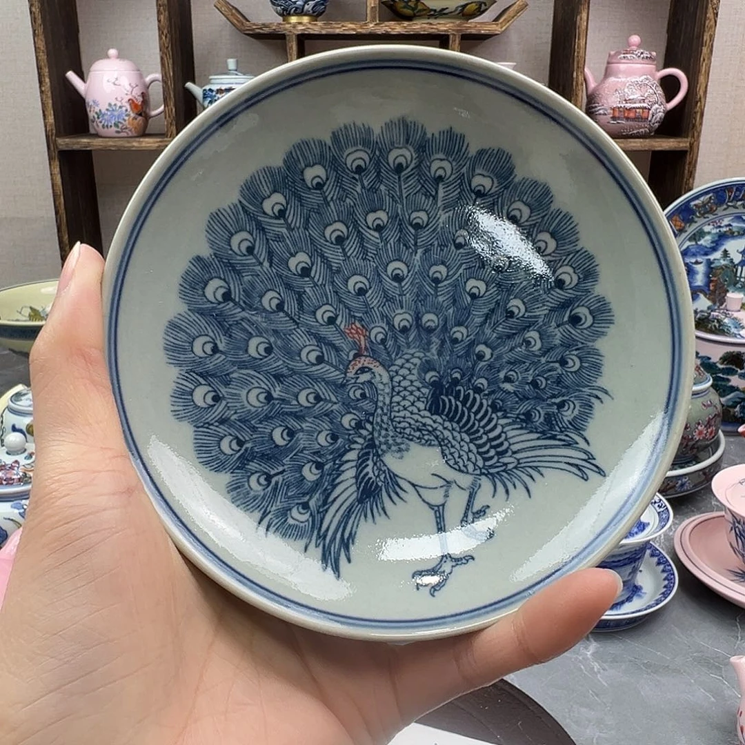 摆件陶景德镇陶瓷567老厂瓷32