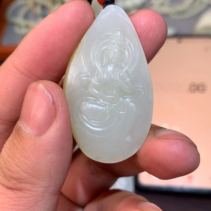 和田玉颈饰未镶嵌齊