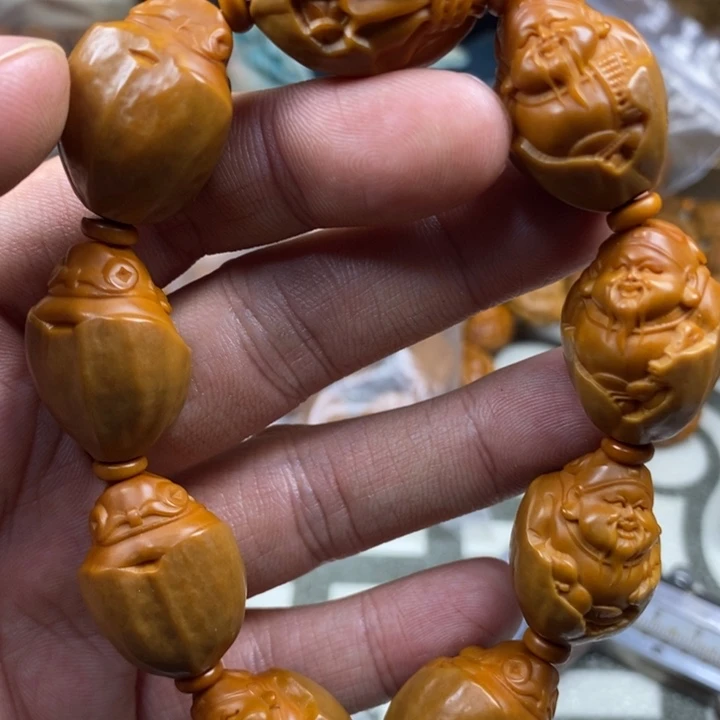 橄榄核手串/手链橄榄核雕工艺手串