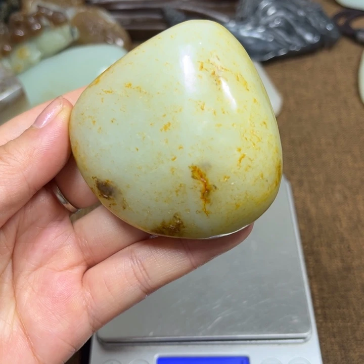 夜***王颈饰未镶嵌和田玉