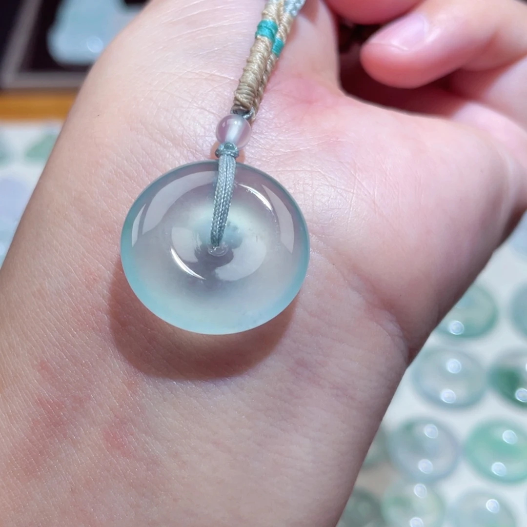 颈饰未镶嵌翡翠扣子