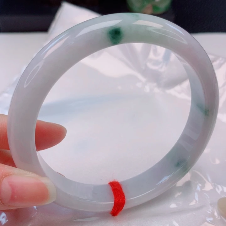 未镶嵌手镯翡翠63圈