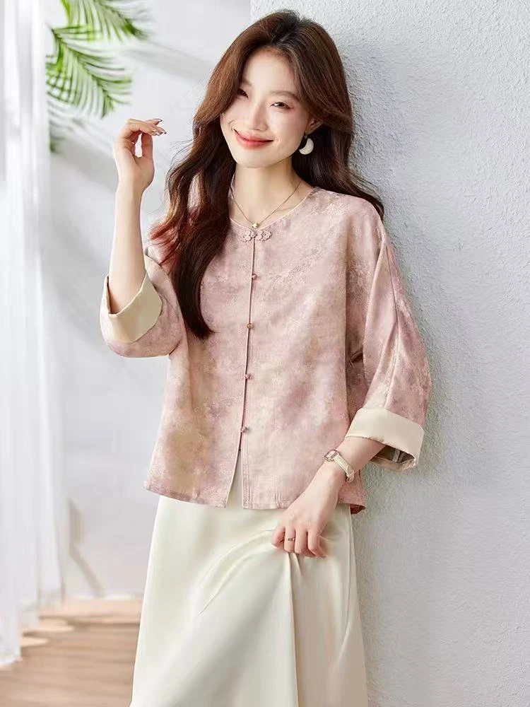 馨沁新中式奥黛上新7.08