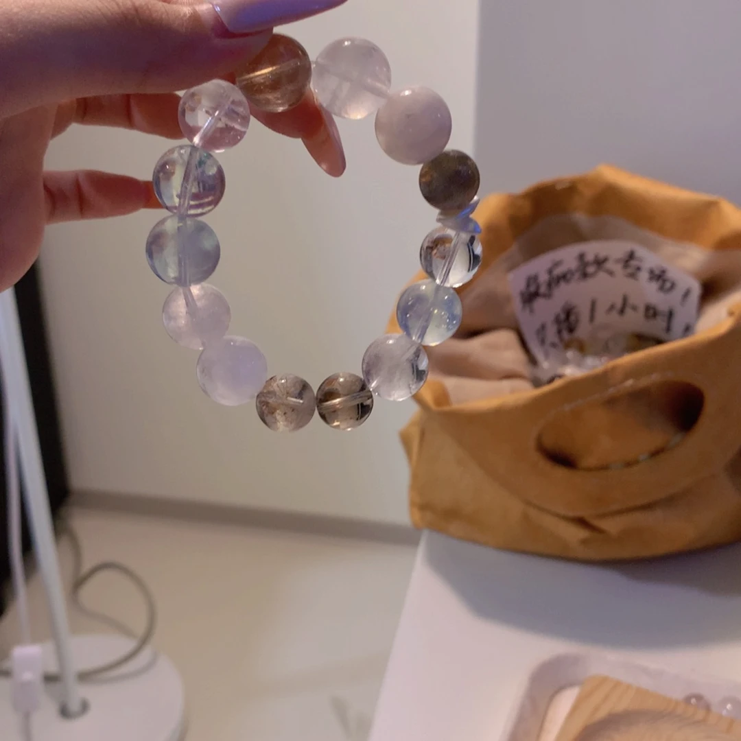 未镶嵌手串水晶赵*现场定制手作多宝不退换