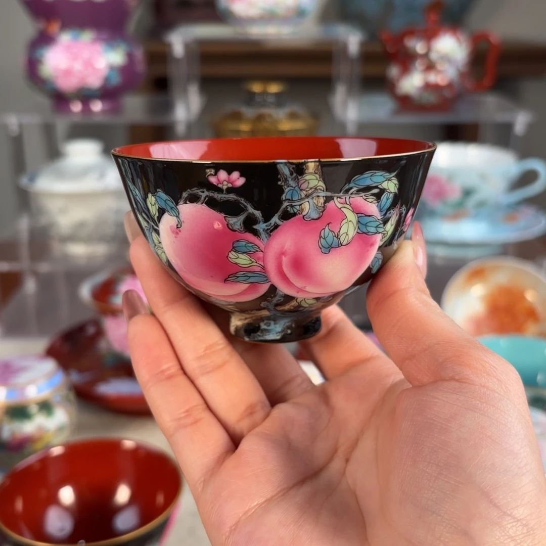 纯手工手绘 高端茶器