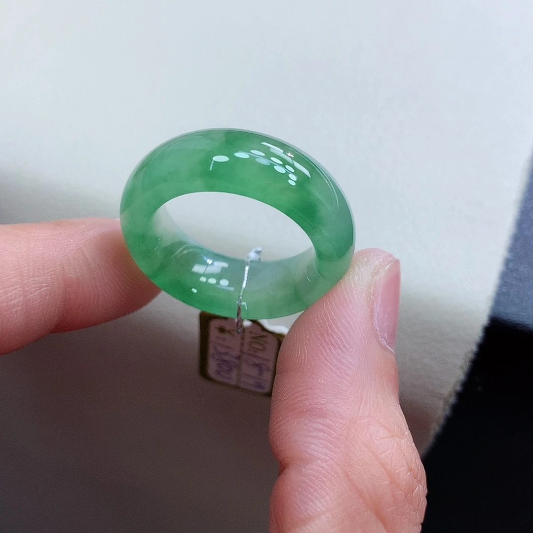 未镶嵌戒指翡翠18-19号