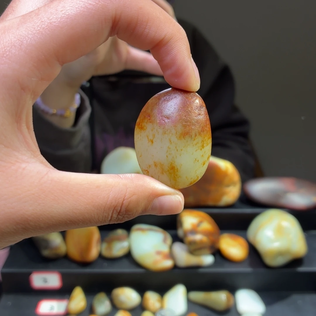 和田玉未镶嵌挂件27