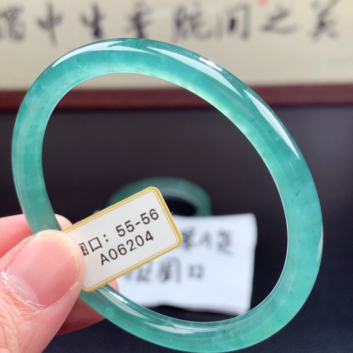翡翠未镶嵌手镯翡翠手镯63