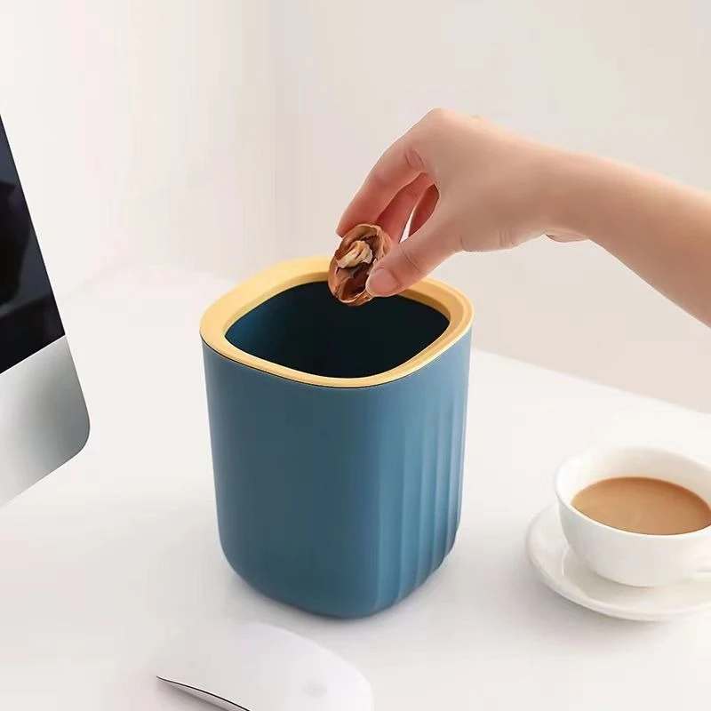 创意迷你可爱小号桌面垃圾桶少女家用卧室网红桌上客厅厨房垃圾桶