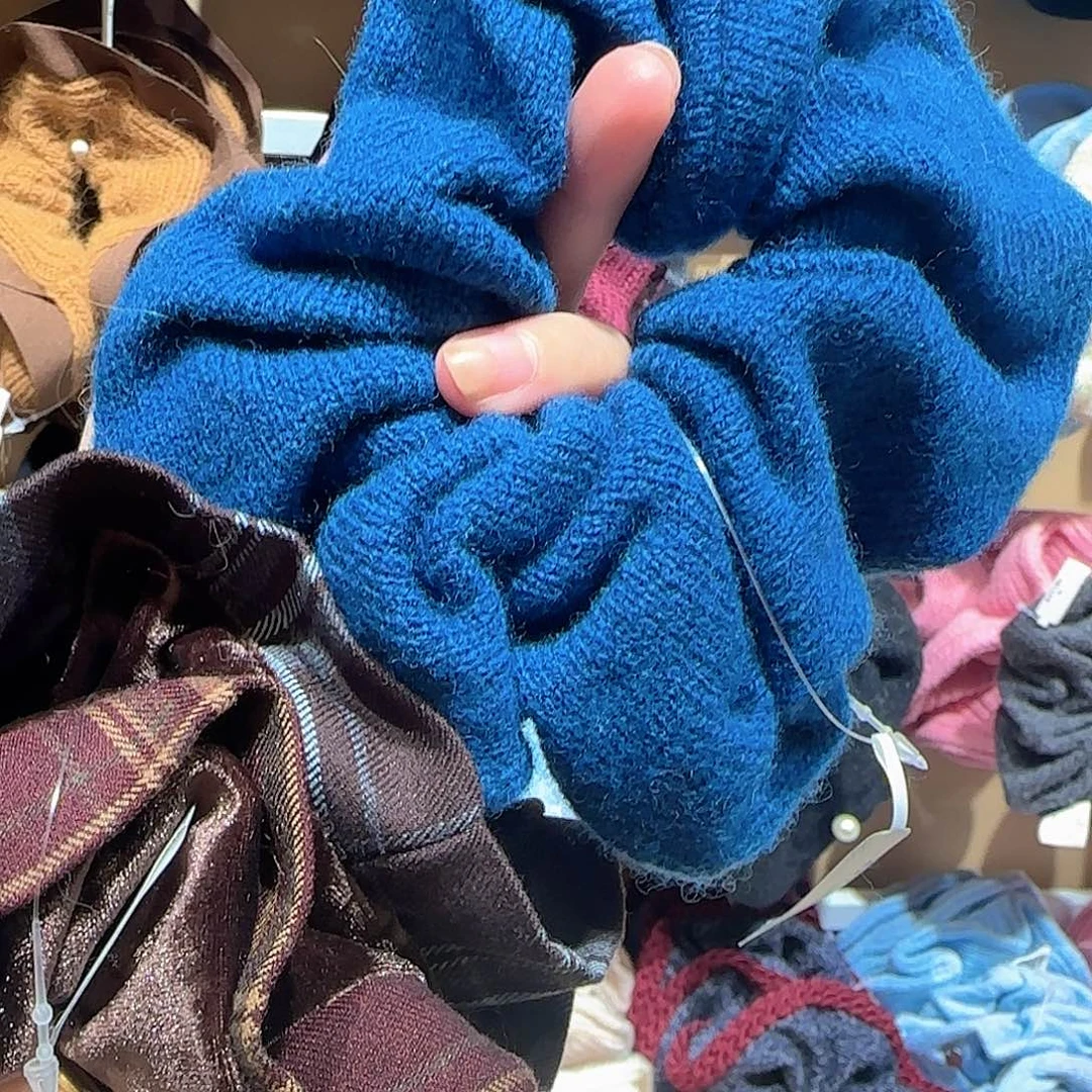 皮质非金属毛线发圈