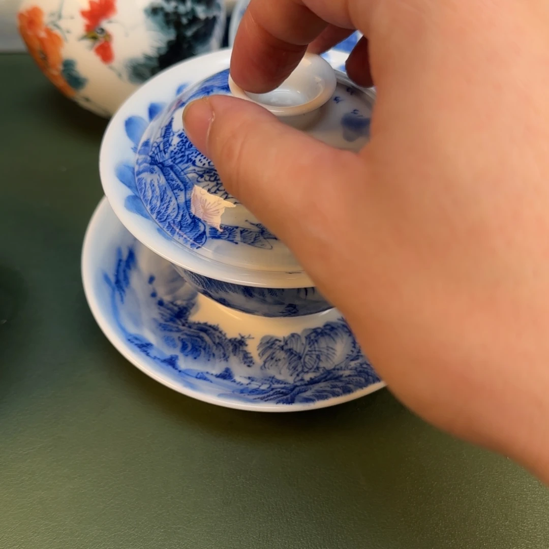 彦祖纯手工手绘茶具176