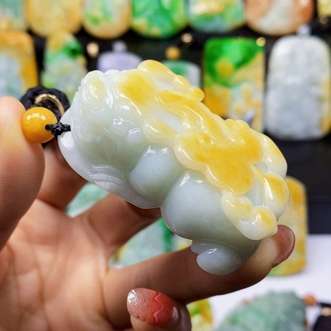 未镶嵌定制翡翠翡翠A货一物一证