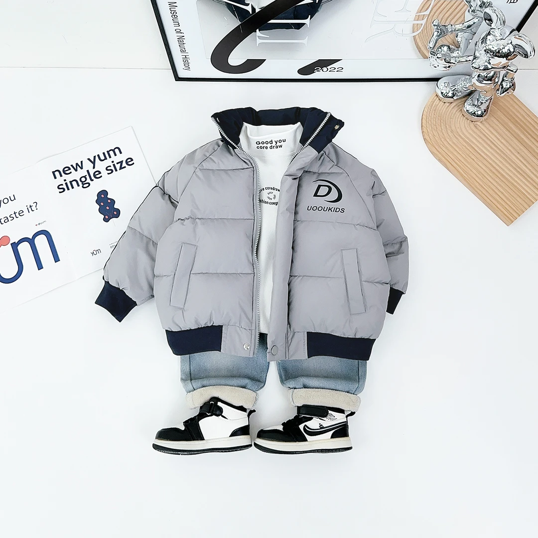 儿童棉服男童冬加厚棉衣2025新款冬装 D-BQ241192H 悠悠童话童装
