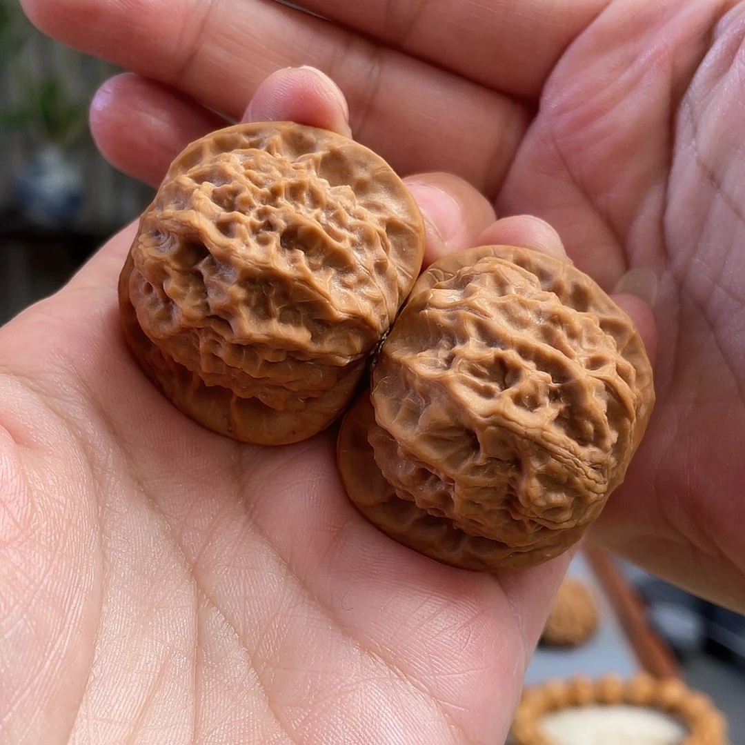 桃核把件e****r40×39尺精修白茬瓷娃娃A148