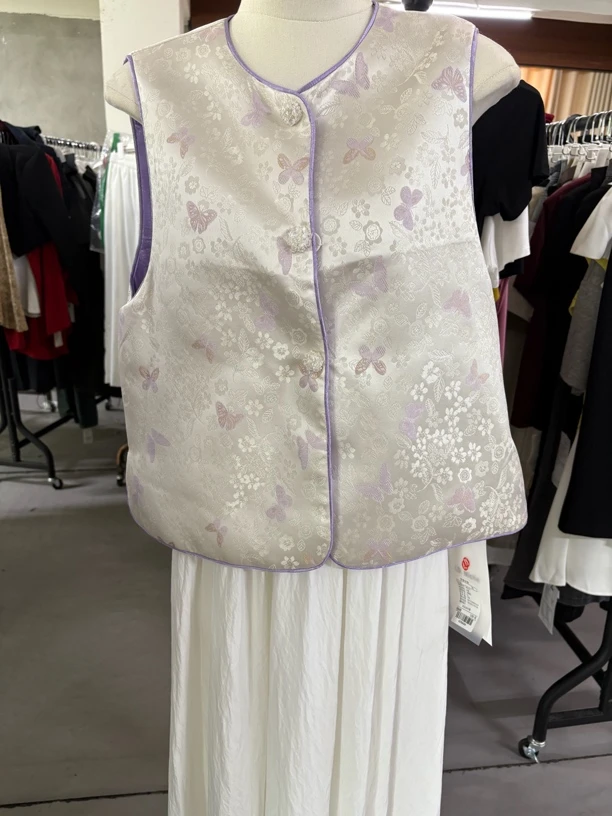 2025新款新中式独特别致背心坎肩马甲6025