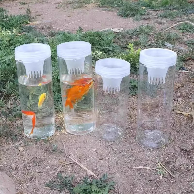 2025新款捕鱼瓶捕麦穗鱼鳑鲏工具倒须玻璃瓶抓鱼神器捕鱼笼捕虾笼