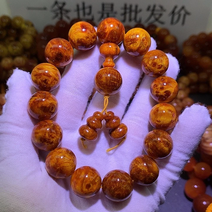 松木（琥珀木）手串/手链1.6 留疤高货