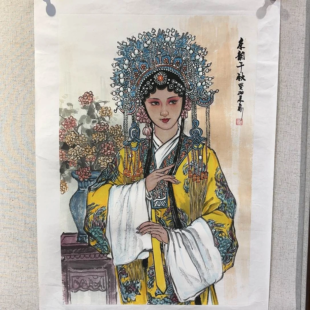 国画亲笔手绘原创