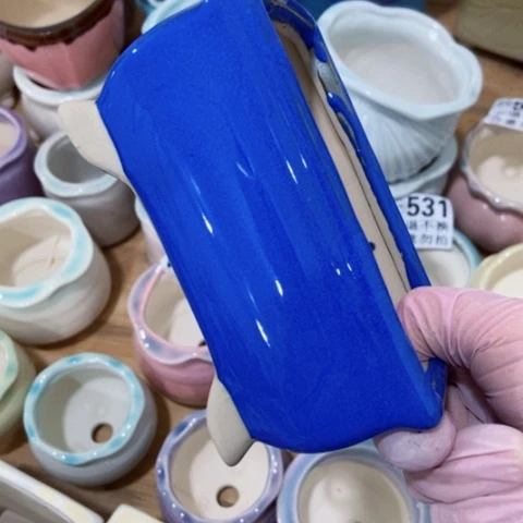 红陶陶瓷多肉花盆