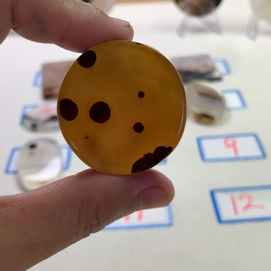 未镶嵌玛瑙/玉髓珠宝半成品