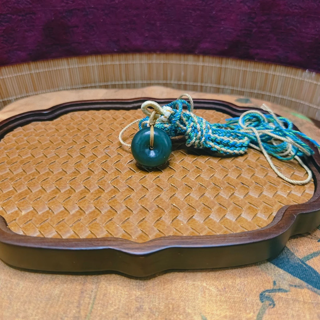 U和田玉平安扣吊坠0806