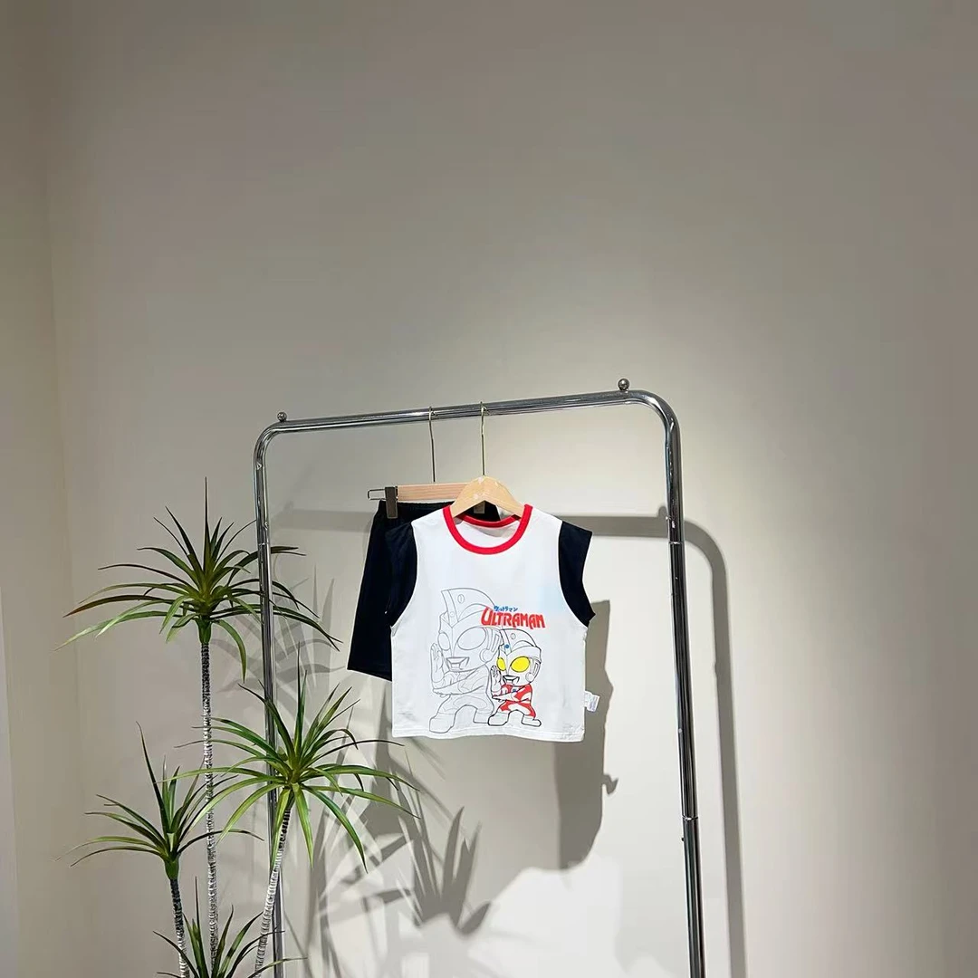 3107丫黑色经典奥特曼家居服