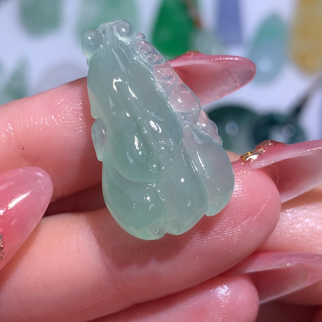 定制翡翠未镶嵌毛货