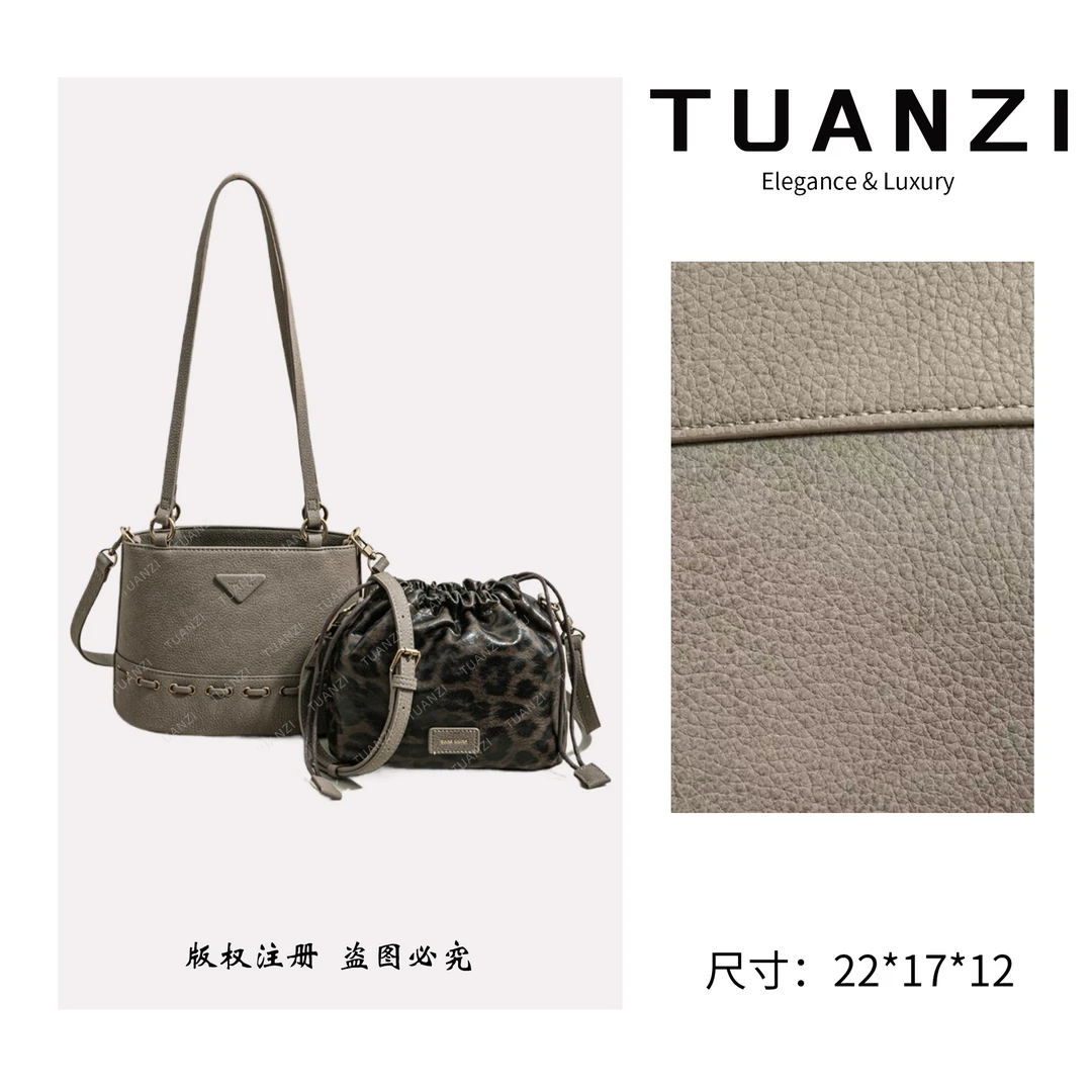 TUANZI『高端玩家』原创设计秋冬新款斜跨包 SK-63088-沙漠驼
