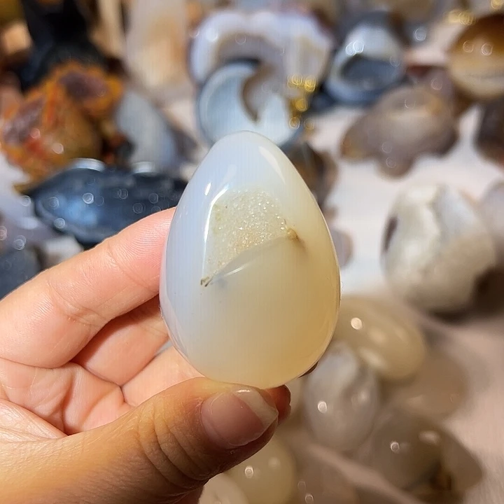 玛瑙/玉髓无未镶嵌天然龙蛋