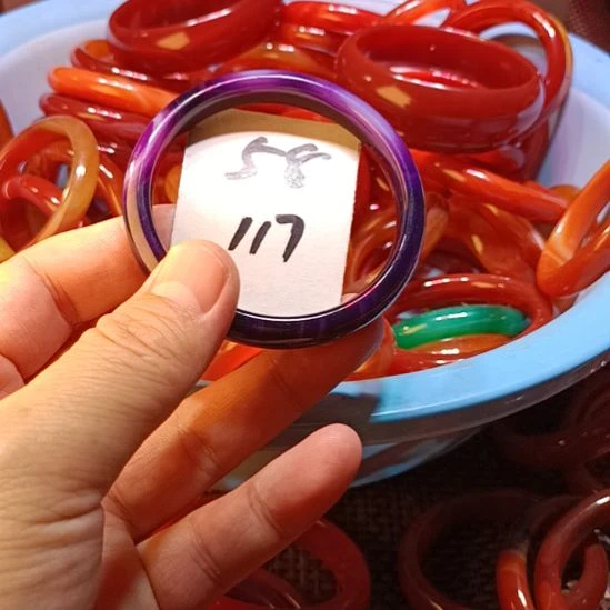 玛瑙/玉髓未镶嵌手镯