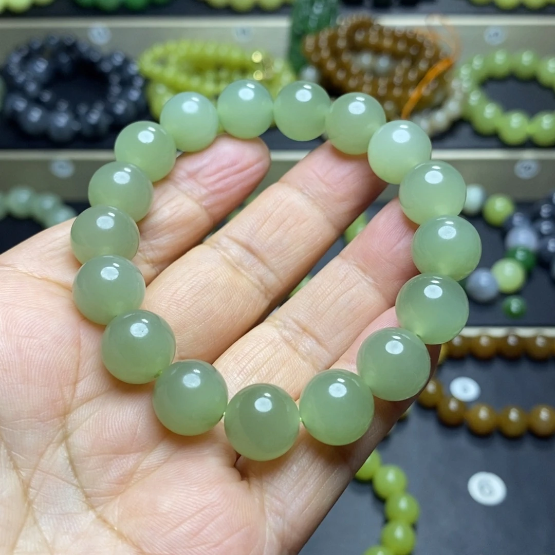 和田玉未镶嵌手串