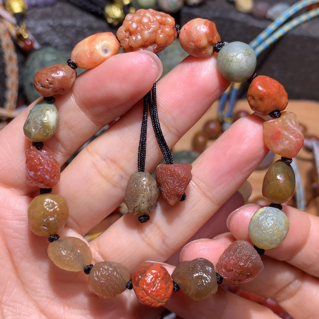 未镶嵌玛瑙/玉髓珠宝半成品